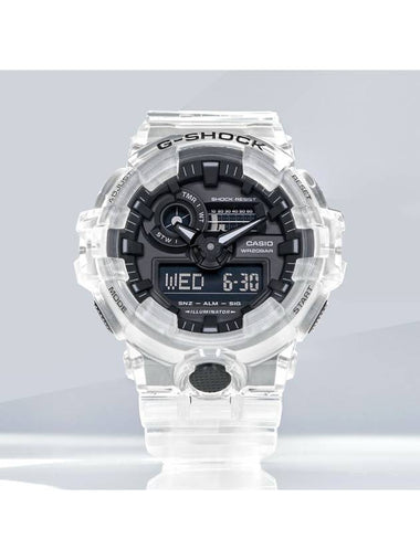 Transparent clear big face analog electronic watch - G-SHOCK - BALAAN 1