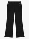 Drew High Waist Ribbed Bootcut Pants DF41PT04BLACK - DRUH GOLF - BALAAN 2