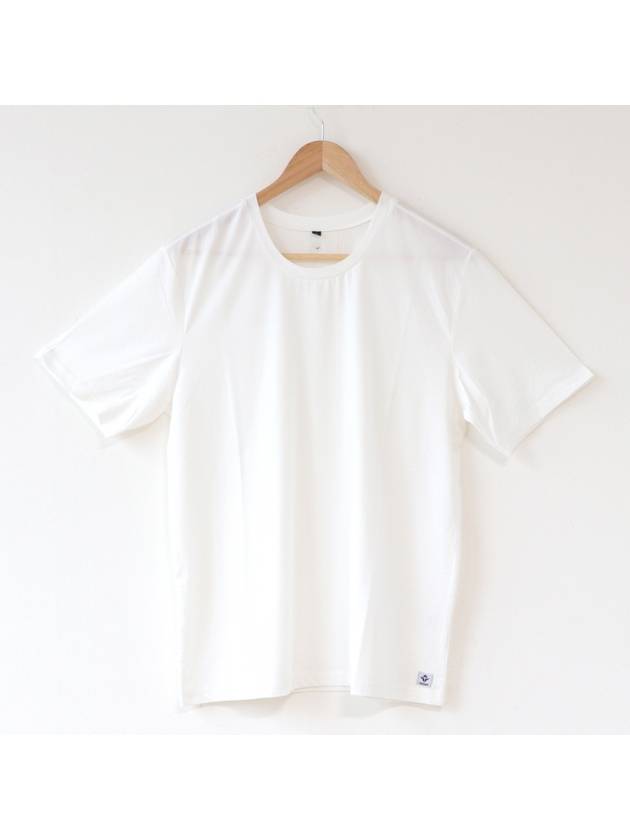 Round Short Sleeve T Shirt White - SUPENER - BALAAN 1