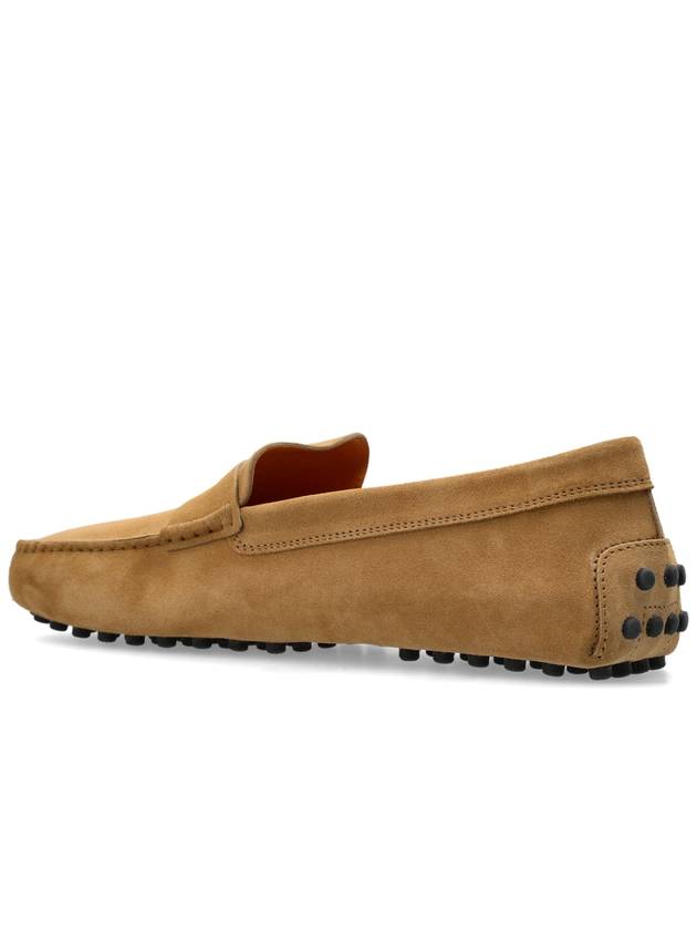 Tod’s Suede Moccasins, Men's, Beige - TOD'S - BALAAN 5