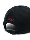 Embroidered Pony Ball Cap Black - POLO RALPH LAUREN - BALAAN 3