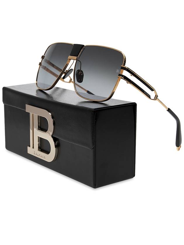 Balmain Sunglasses With Logo, Men's, Black - BALMAIN - BALAAN 3