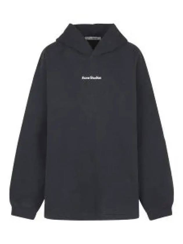 logo hood black - ACNE STUDIOS - BALAAN 2