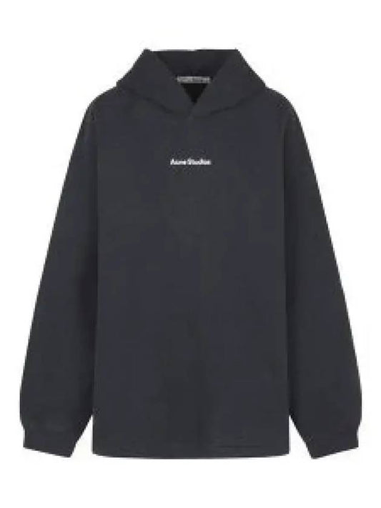 logo hood black - ACNE STUDIOS - BALAAN 2