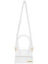 Le Chiquito Moyen Leather Mini Shoulder Bag White - JACQUEMUS - BALAAN 5