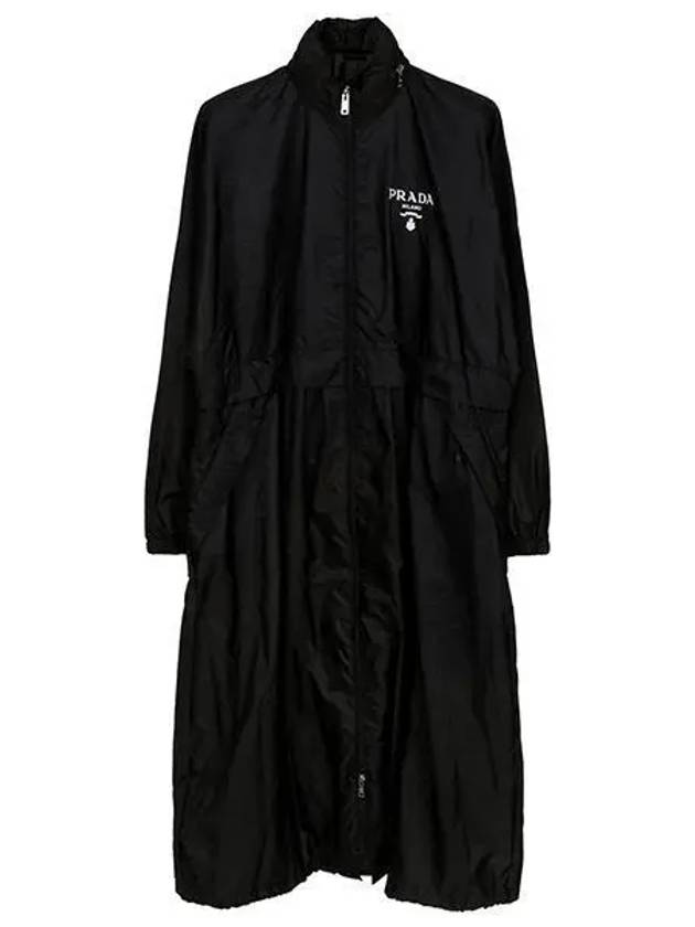 Re-Nylon Raincoat Black - PRADA - BALAAN 2