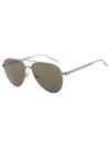 Logo Print Round Frame Sunglasses MB0235S - MONTBLANC - BALAAN 2