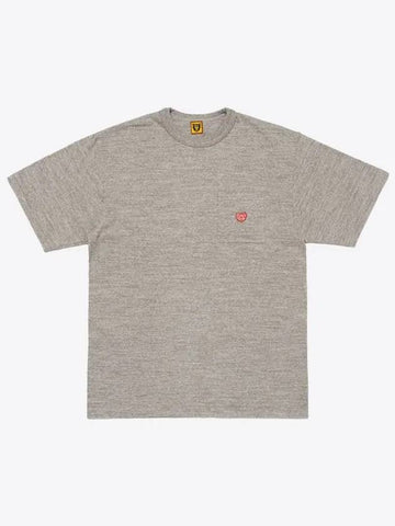 Pocket short sleeve t shirt gray HM28CS031 - HUMAN MADE - BALAAN 1