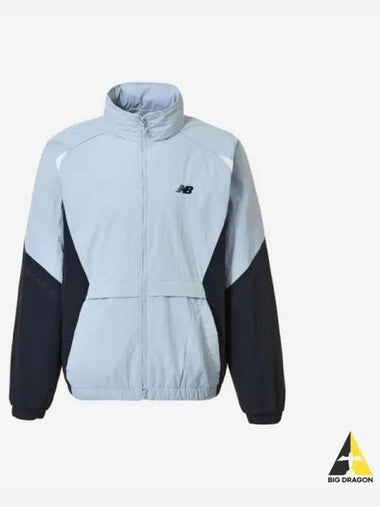 Uni Flying Warm up Jacket 51 Light Blue - NEW BALANCE - BALAAN 1