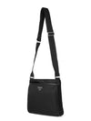 Pocono Saffiano Messenger Bag Black - PRADA - BALAAN 5