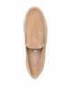 Men's Suede Slip-ons Loafers Beige - TOD'S - BALAAN 5