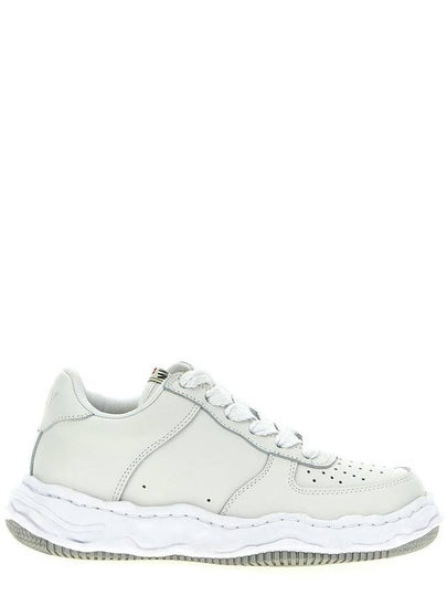 Wayne OG Sole Leather Low Top Sneakers White - MAISON MIHARA YASUHIRO - BALAAN 2