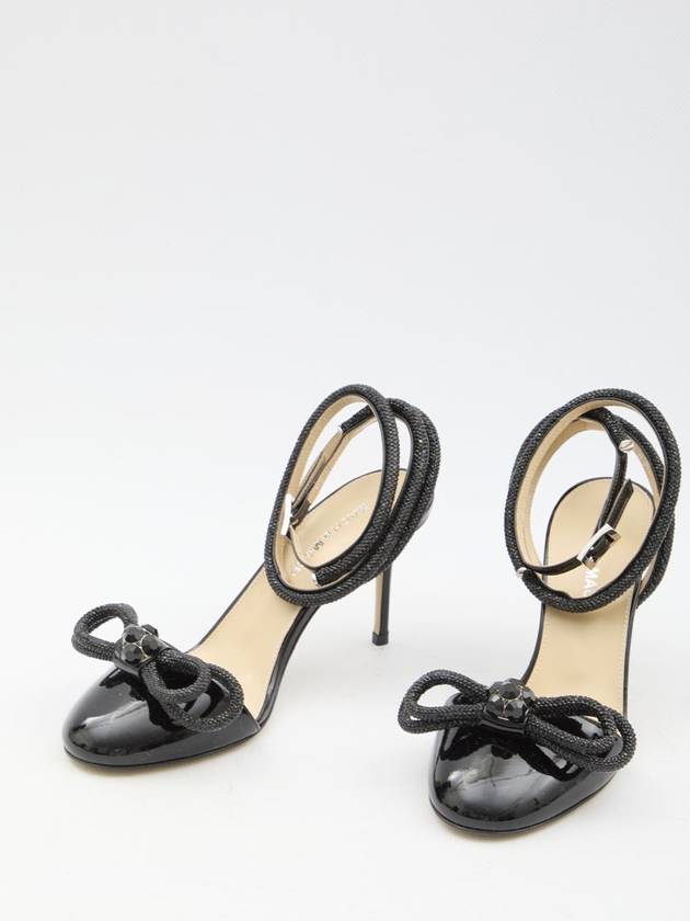 Double Bow Closed Toe Sandals - MACH & MACH - BALAAN 5