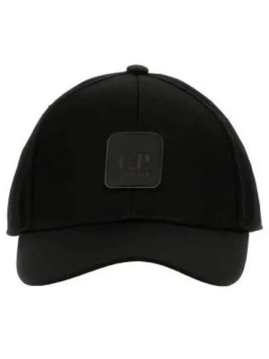 CP Company Metropolis Logo Ball Cap Black 16CLAC032A005952A999 - CP COMPANY - BALAAN 1