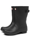 Adjustable Short Rain Boots Black - HUNTER - BALAAN 5