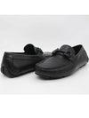 Gancini Ornament Driving Shoes Black - SALVATORE FERRAGAMO - BALAAN 2