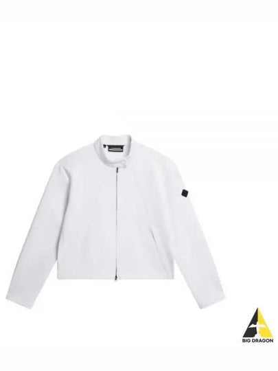 Paraglide Biker Mid Layer Zip-Up Jacket White - J.LINDEBERG - BALAAN 2