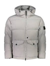 Stone Waffen Garment Dyed Crinkle Wraps Padded Jacket Gray 811540723 V0060 - STONE ISLAND - BALAAN 2