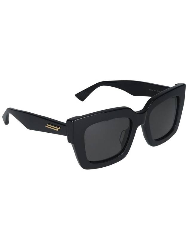 Bold Square Sunglasses Black - BOTTEGA VENETA - BALAAN 5