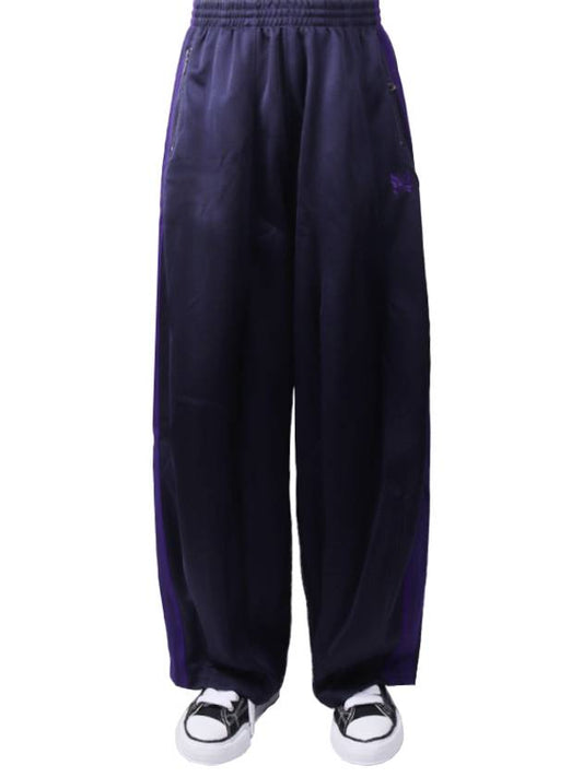 Men's Poly Smooth HD Track Pants Navy NS250 NAVY - NEEDLES - BALAAN 2