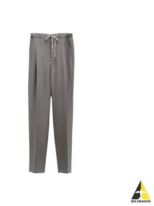 Women s Stitched Laces Wool Pants Gray S51KA0572 S54954 - MAISON MARGIELA - BALAAN 1