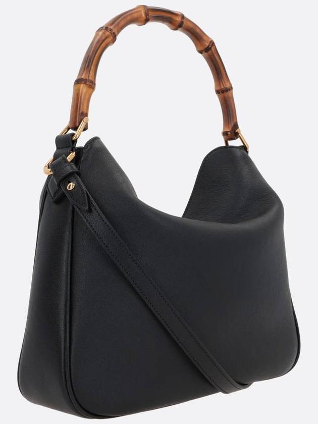 Diana Medium Shoulder Bag Black - GUCCI - BALAAN 3