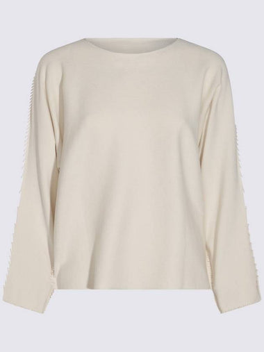 Issey Miyake Beige Cotton Top - ISSEY MIYAKE - BALAAN 1