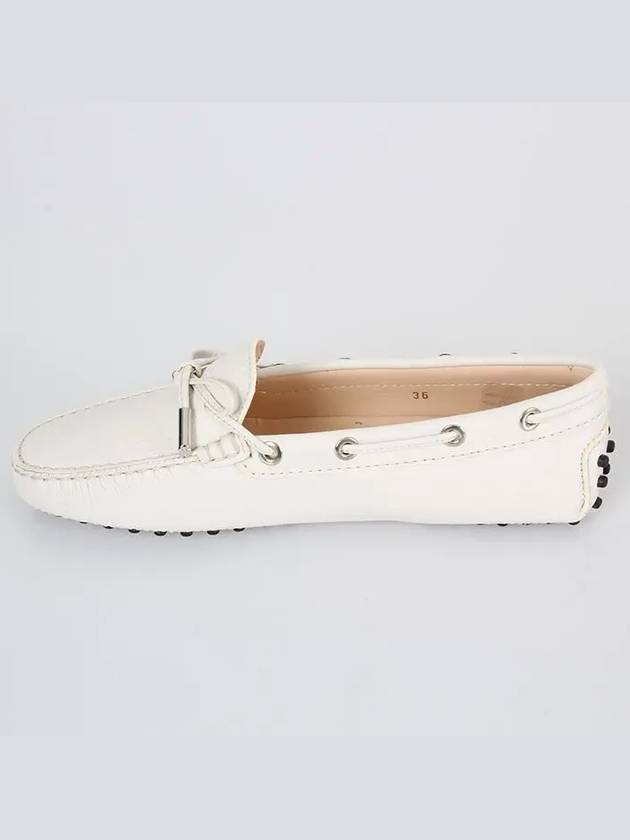 Women's Gommino Driving Shoes White - TOD'S - BALAAN 8