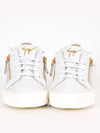 May London Python gold logo sneakers RW70001 - GIUSEPPE ZANOTTI - BALAAN 3