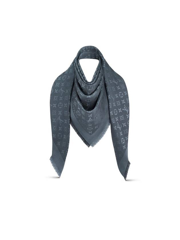 Monogram Shawl Muffler Carbon - LOUIS VUITTON - BALAAN 1