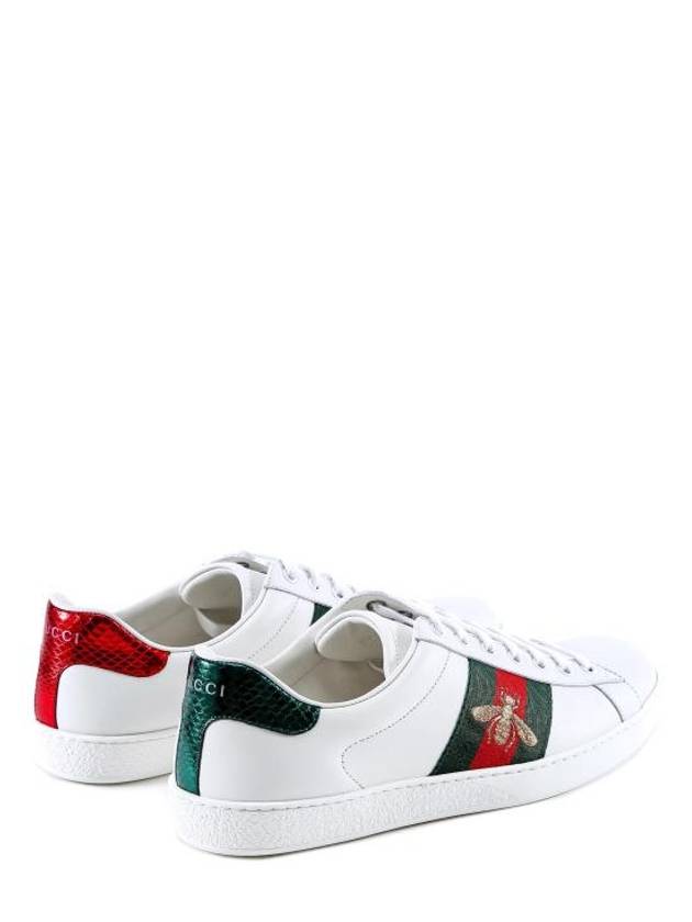 Ace Bee Low Top Sneakers White - GUCCI - BALAAN 4