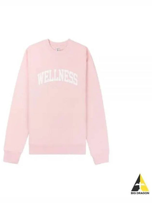 24 Wellness Ivy Crewneck BalletWhite WS067S412WB Sweatshirt - SPORTY & RICH - BALAAN 1