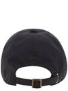 Embroidered Logo Curved Peak Ball Cap Navy - BRUNELLO CUCINELLI - BALAAN 3