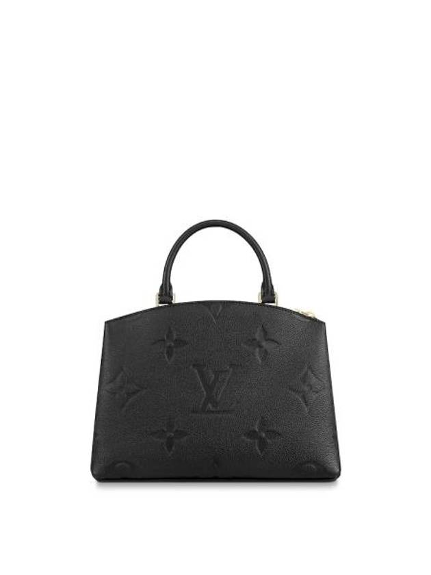 Petit Palais Monogram Empreinte Tote Bag Black - LOUIS VUITTON - BALAAN 6