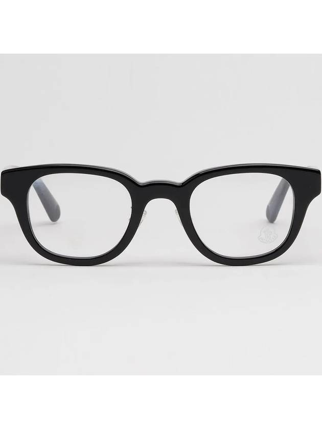 Eyewear Logo Square Eyeglasses Black - MONCLER - BALAAN 4