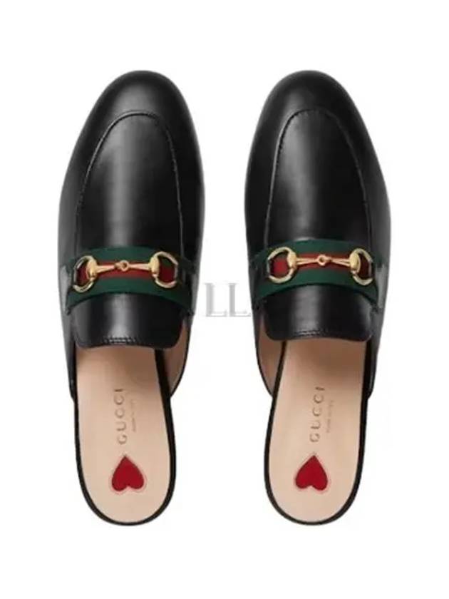 Princetown Horsebit Leather Mule Black - GUCCI - BALAAN 2