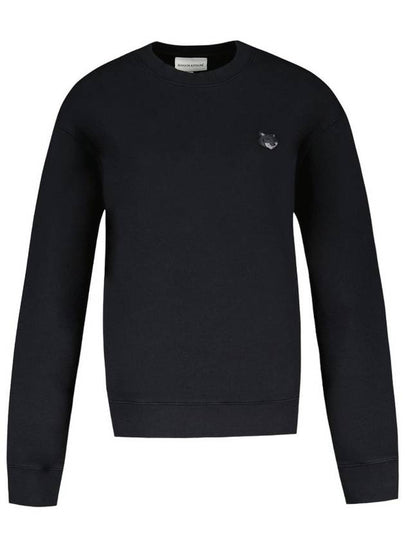 Bold Fox Head Cotton Sweatshirt Black - MAISON KITSUNE - BALAAN 2