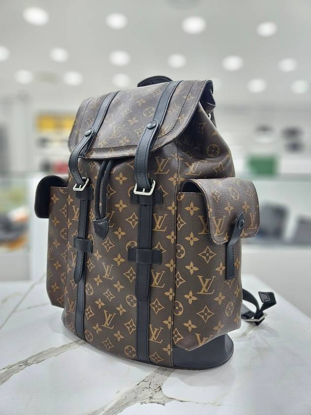 Monogram Macassar Christopher MM Backpack M43735 - LOUIS VUITTON - BALAAN 3