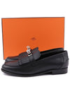 Destin Calfskin Loafers Black - HERMES - BALAAN 3