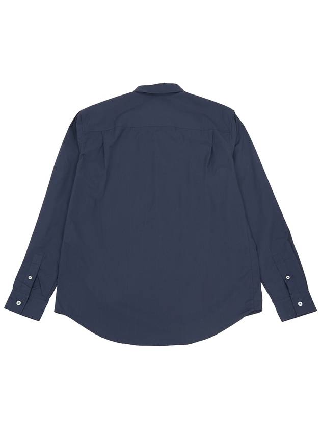 Edouard Long Sleeve Shirt Navy - A.P.C. - BALAAN 3