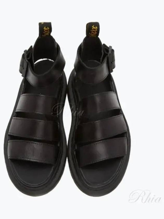 Clarissa 2 Strap Sandals Black - DR. MARTENS - BALAAN 2