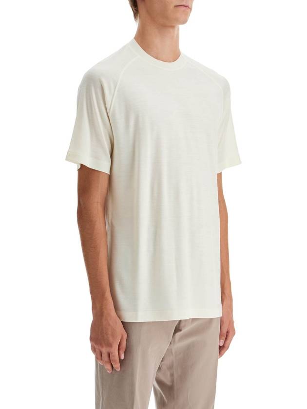 wool jersey t-shirt for men - ERMENEGILDO ZEGNA - BALAAN 2