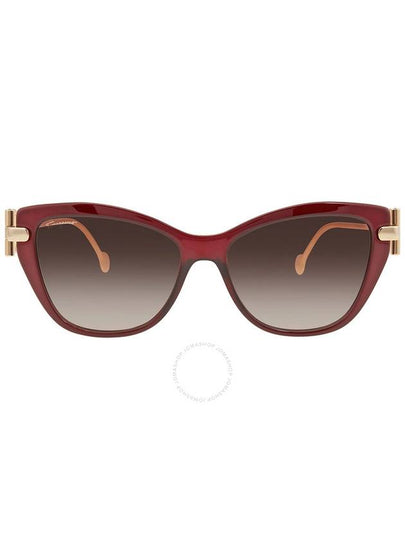 Salvatore Ferragamo Brown Gradient Cat Eye Sunglasses SF928S 606 55 - SALVATORE FERRAGAMO - BALAAN 2