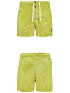 Men's Nylon Metal Swim Shorts Green - STONE ISLAND - BALAAN 5