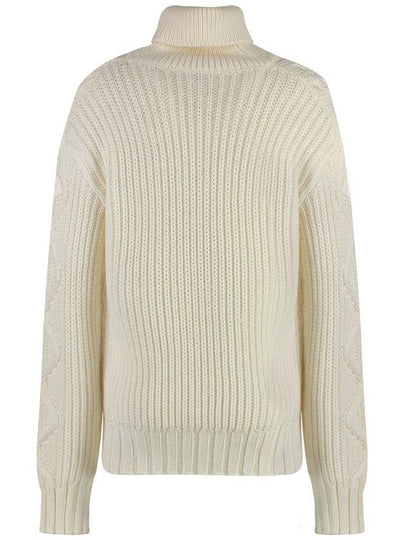 Moncler Virgin Wool Turtleneck Sweater - MONCLER - BALAAN 2