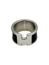 Olympe Ring Black Silver - HERMES - BALAAN 5