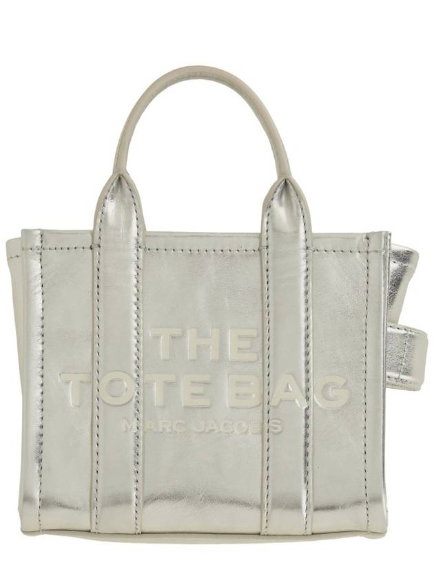 The Metallic Leather Cross Bag Silver - MARC JACOBS - BALAAN 3