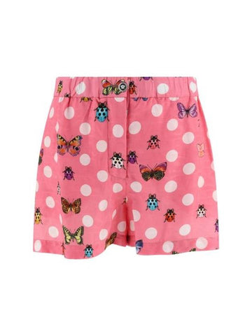 short pants 10112911A08211 5P020 PINK - VERSACE - BALAAN 1