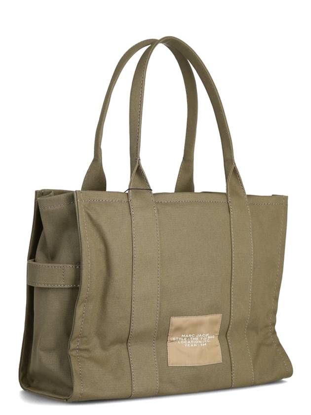 Signature Logo Traveler Large Tote Bag Green - MARC JACOBS - BALAAN.