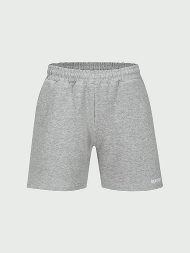 Classic Dept Embroidery Shorts Grey - MAVRK - BALAAN 1